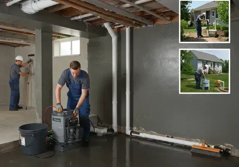 Basement Waterproofing and Flood Prevention process in Henry County, MO